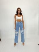 5747 KOT PANTOLON-MAVİ resmi